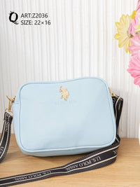 Z2036 — Light Blue crossbody bag, 22 × 16 (Light Blue)